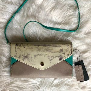 Ted Baker Patent Leather Crossbody Clutch NWT